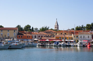 Croatia, Istria, Novigrad, harbour - WWF04458