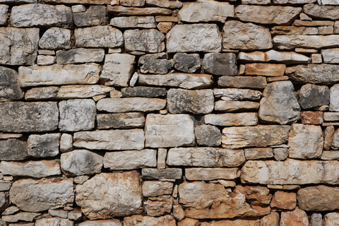 Steinmauer, Vollrahmen, lizenzfreies Stockfoto