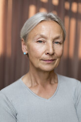 Portrait of senior woman with grey hair - VGF00125