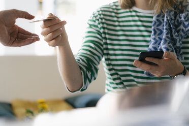 Mobile payment in a cafe - KNSF05294