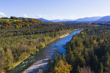 Deutschland, Oberbayern, Fluss Isar, Naturschutzgebiet Isarauen - SIEF08124