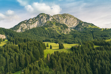 Landscape with mountains, hills and forest, Bern, Switzerland - AURF07838