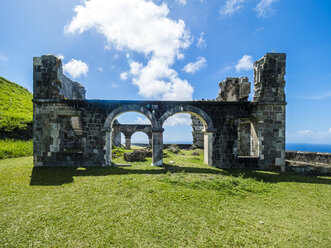 Karibik, Kleine Antillen, St. Kitts und Nevis, Basseterre, Festung Brimstone Hill - AMF06210