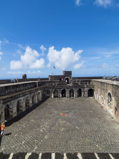 Karibik, Kleine Antillen, St. Kitts und Nevis, Basseterre, Festung Brimstone Hill - AMF06219