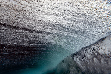 Maledives, Under water view of wave, underwater shot - KNTF02309