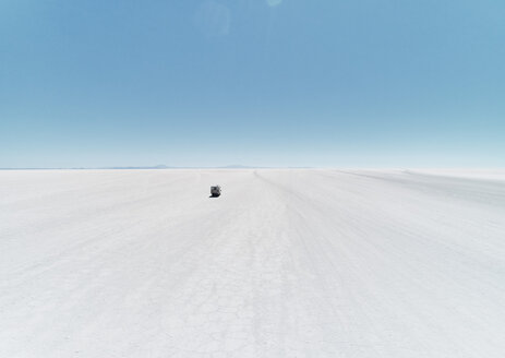 Bolivien, Salar de Uyuni, Wohnmobilfahren auf dem Salzsee - SSCF00014