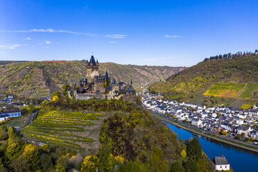 Deutschland, Rheinland-Pfalz, Cochem, Mosel, Reichsburg Cochem - AMF06243