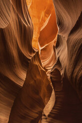 Patterns on rock formations in Antelope Canyon - CAVF55877