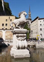 Austria, Salzburg, old town, horse pond - WWF04491