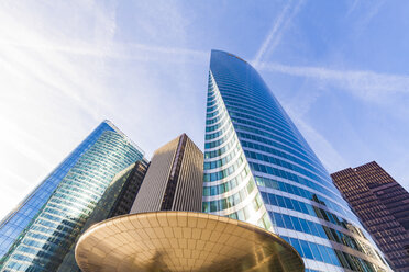 France, Paris, La Defense, modern office towers - WD04892