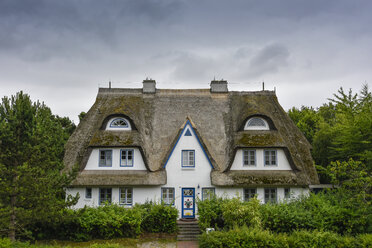 Deutschland, Zingst, Reetdachhaus - FDF00255