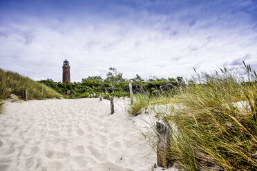 Germany, Mecklenburg-Western Pomerania, Zingst, Lighthouse Darsser Ort - FDF00267