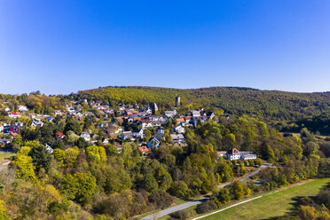 Deutschland, Hessen, Luftbild von Weilrod, Schloss Altweinau - AMF06315