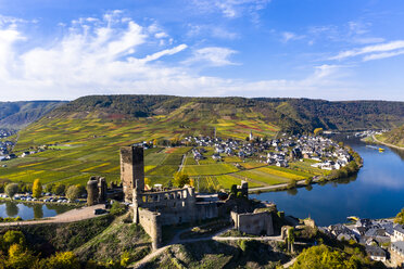 Deutschland, Rheinland Pfalz, Poltersdorf, Mosel, Schloss Metternich - AMF06323