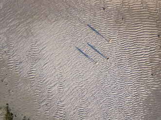 Indonesia, West Sumbawa, Aerial view of Jelengah beach, Scar reef surf beach - KNTF02434