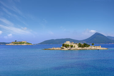 Montenegro, Bucht von Kotor, Halbinsel Lustica, Fort Mamula und Insel Gospa - SIEF08153
