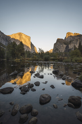 USA, Kalifornien, Yosemite-Nationalpark, Yosemite-Tal, lizenzfreies Stockfoto