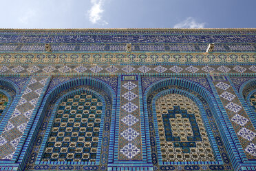 Israel, Jerusalem, Felsendom, Mosaik - PSTF00275