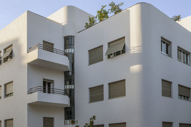 Israel, Tel Aviv, White City, Rothschild Boulevard, Bauhaus style - PSTF00289