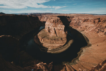 High angle view of Horseshoe Bend at Grand Canyon National Park - CAVF58042