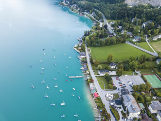 Österreich, Bundesland Salzburg, Sankt Gilgen am Wolfgangsee - JUNF01562