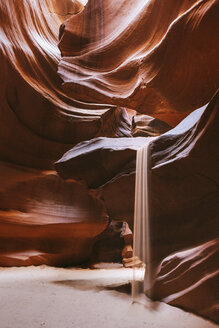 Scenic view of rocks in Antelope Canyon - CAVF58616