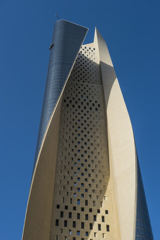 Arabien, Kuwait, Al Hamra Turm, lizenzfreies Stockfoto