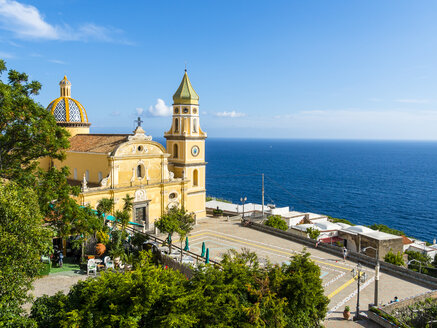 Italien, Kampanien, Amalfiküste, Sorrentinische Halbinsel, Praiano, Kirche Parrocchia Di San Gennaro - AMF06377