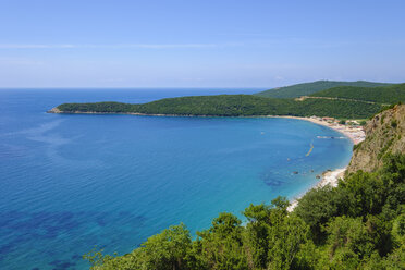 Montenegro, Adriaküste, bei Budva, Strand und Kap Jaz - SIEF08179