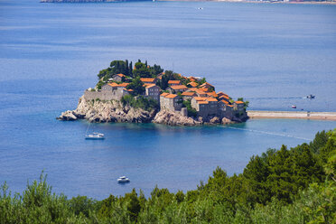 Montenegro, Adriaküste, Budva, Hotelinsel Sveti Stefan - SIEF08185