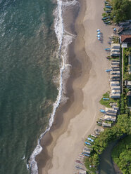 Indonesia, Bali, Aerial view of Berawa beach - KNTF02533