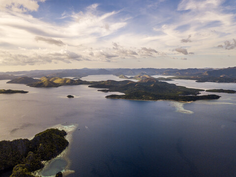 Insel Coron, Palawan, Philippinen, lizenzfreies Stockfoto