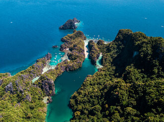 Big Lagoon and Small Lagoon, El Nido, Palawan, Philippines - DAWF00748