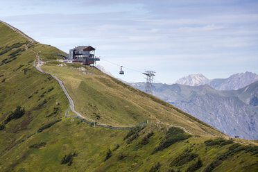 Deutschland, Bayern, Allgäu, Allgäuer Alpen, Gundsattel, Bergstation Fellhorn - WIF03698