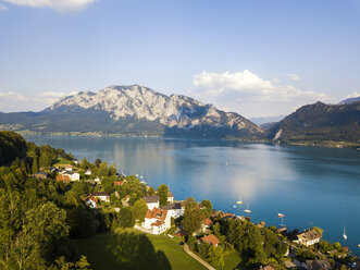 Austria, Upper Austria, Weyregg , Lake Attersee - JUNF01642