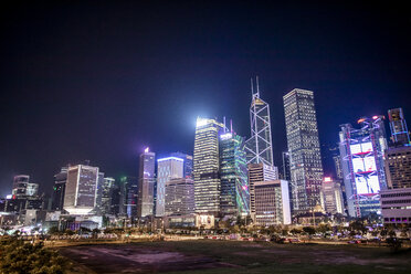 Hongkong, Central, Stadtbild bei Nacht - DAWF00811