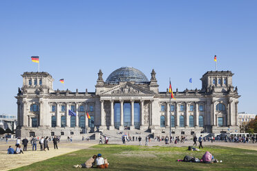 Deutschland, Berlin, Stadtbezirk Mitte, Reichstagsgebäude - GWF05707