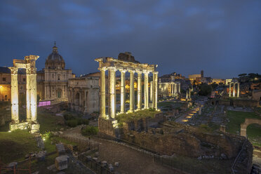 Italien, Rom, Forum Romanum, Saturntempel, Santi Luca e Martina, Santa Francesca Romana - HAMF00549