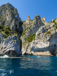 Italien, Kampanien, Capri, Punta della Chiavica, Weiße Grotte - AMF06459