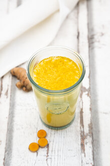 Curcuma milk, milk with curcuma - LVF07603