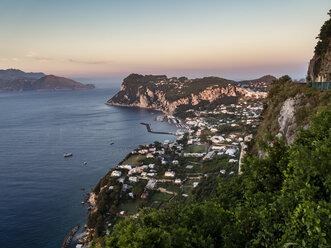 Italy, Campania, Capri in the evening - AMF06476
