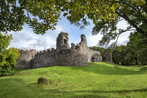 Vereinigtes Königreich, Schottland, Fort Williams, Inverlochy Castle, lizenzfreies Stockfoto