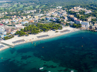 Spanien, Balearen, Mallorca, Luftaufnahme von Santa Ponca - AMF06543