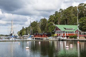 Finnland, Aland, Mariehamn, Hafen - RUNF00628