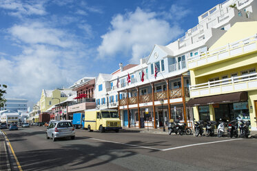 Bermuda, Hamilton, historische Strandpromenade - RUNF00659