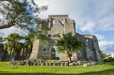 Bermuda, St. George's, Unfinished church - RUNF00679