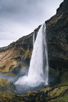 Island, Seljalandsfoss Wasserfall - DAMF00034