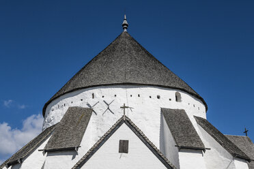 Denmark, Bornholm, Osterlars round church - RUNF00702