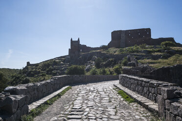 Denmark, Bornholm, Hammershus Castle ruins - RUNF00710