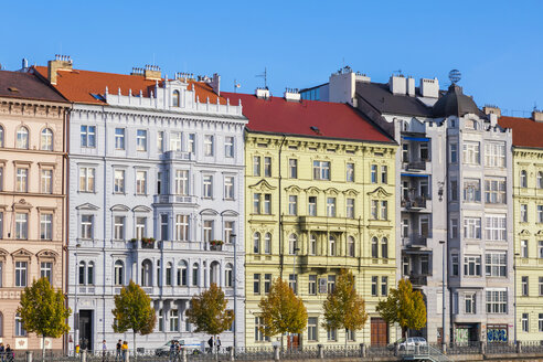 Tschechische Republik, Prag, Häuserzeile - JUNF01652